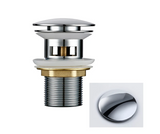 LuxePop Pop-Up Drain Stopper – Elegant Bathroom Sink Solution in Black, Gold & Rose Gold