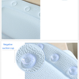 SpaRelax Soft Bath Pillow – Comfortable Neck Support Pillow with Suction Cups