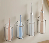 FlexMount Electric Toothbrush Holder – Space-Saving, No-Drill Wall Mount for Modern Bathrooms