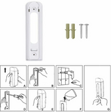 SoapEase SlimWall 350 Refillable Wall Soap Dispenser – Space-Saving Pump for Hand Soap, Body Wash & Lotion