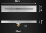 LuxDrain Premium Linear Shower Drain – 304 Stainless Steel Floor Drain for Bathroom & Shower (30/40/50 c
