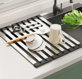 FlexiRack Adjustable Stainless Steel Over-the-Sink Dish Drying Rack