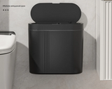SmartWave 9L Automatic Sensor Trash Can – Wall-Mounted & Waterproof for Bathroom and Kitchen