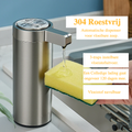 SmartSoap Automatic Soap Dispenser – Touchless Stainless Steel 304 for Kitchen & Bathroom