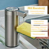 SmartSoap Automatic Soap Dispenser – Touchless Stainless Steel 304 for Kitchen & Bathroom