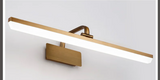 LumiBronze LED Mirror Wall Light – Waterproof Bronze Wandleuchte for Bathroom, Hotels & Vanity Areas