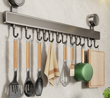 ChefSpace Kitchen Wall Hook Rail – No-Drill Hanging Organizer for Utensils