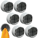 GripDot – Self-Adhesive Towel Holder, Round Wall Mount – No Drilling Required