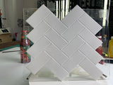 StickaTile 3D Tile-Look Wall Stickers – Heat-Resistant Peel & Stick Tiles (10-Pack)