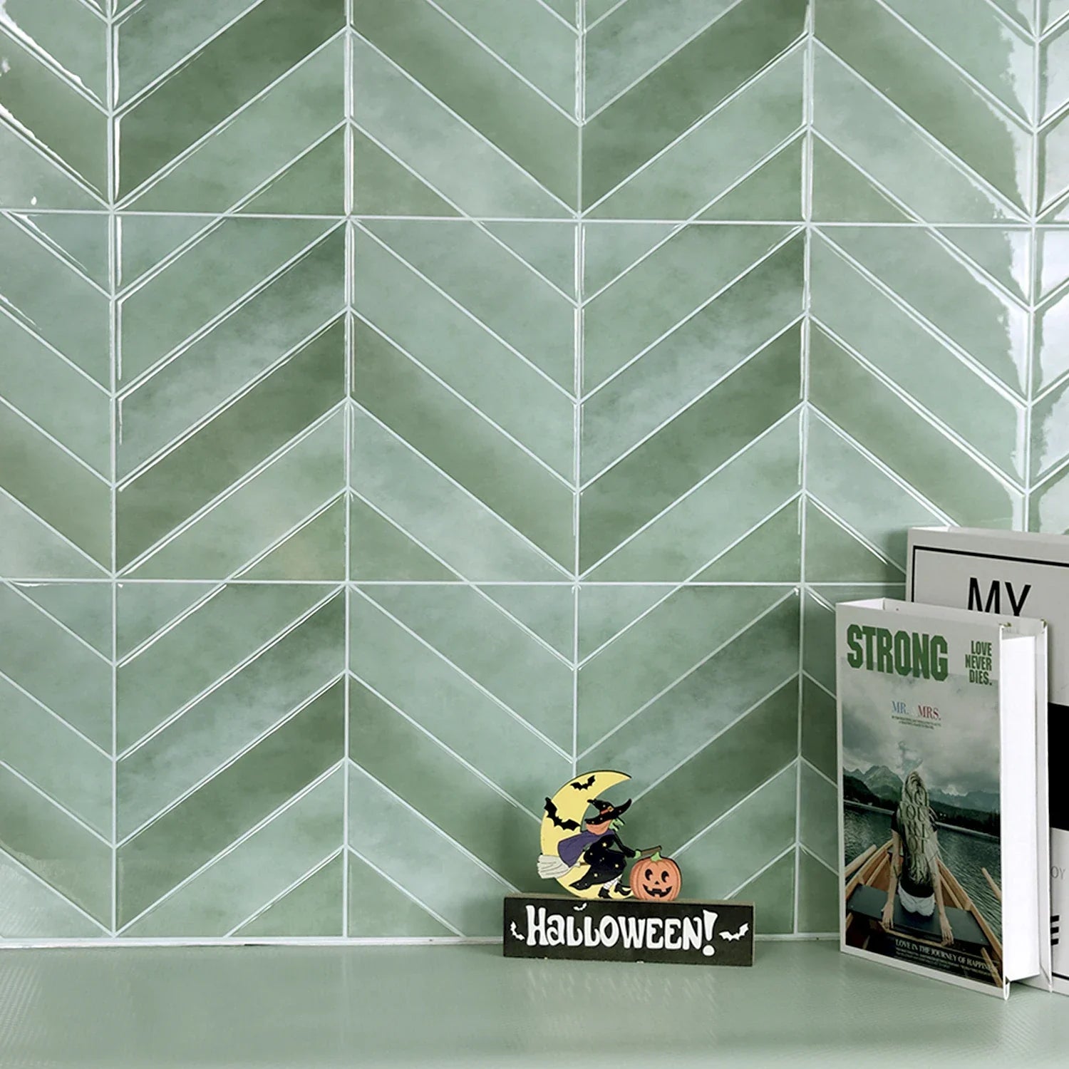 Grote 3D Wandstickers – Peel & Stick Tegels | PET | 10 Vellen | Waterbestendig