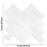 StickaTile 3D Tile-Look Wall Stickers – Heat-Resistant Peel & Stick Tiles (10-Pack)