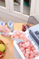 ArcticFlow Portable Ice Maker Machine – Automatic Ice Cube Generator | Fast 6-Minute Cooling | Compact Countertop Appliance
