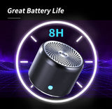 EWA Mini Bluetooth Speaker – Portable Waterproof Metal Speaker with Powerful Bass
