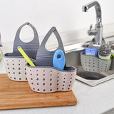 FlexiSink Adjustable Hanging Sink Organizer – Sponge & Soap Holder for Kitchen & Bathroom
