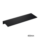 DuoMount Aluminum Wall Shelf Organizer – Modern Black/White Floating Storage Rack for Bathroom, Kitchen & Bedroom