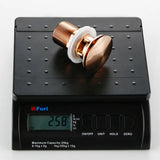 RoseFlow Luxury Rose Gold Pop-Up Bathroom Sink Drain – Solid Brass Stopper with Corrosion Protection