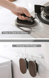 ScrubMaster Magic – Multifunctional Kitchen Sponge Brush with Powerful Degreasing