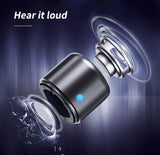 EWA Mini Bluetooth Speaker – Portable Waterproof Metal Speaker with Powerful Bass