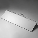 DuoMount Aluminum Wall Shelf Organizer – Modern Black/White Floating Storage Rack for Bathroom, Kitchen & Bedroom