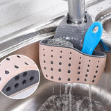 FlexiSink Adjustable Hanging Sink Organizer – Sponge & Soap Holder for Kitchen & Bathroom