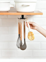 SpinHook360 – Rotating Adhesive Hook Organizer for Kitchen & Bath