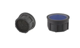 Modern Knurled Handle Bathroom Sink Faucet in Matte Black and Rose Gold Finish