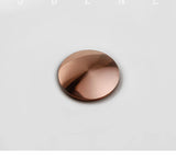 RoseFlow Luxury Rose Gold Pop-Up Bathroom Sink Drain – Solid Brass Stopper with Corrosion Protection