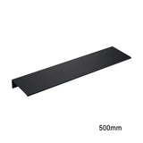 DuoMount Aluminum Wall Shelf Organizer – Modern Black/White Floating Storage Rack for Bathroom, Kitchen & Bedroom