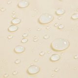 AquaPure EcoShield Waterproof PEVA Shower Curtain – Mold-Resistant, PVC-Free, Heavy-Duty Beige Bath Curtain with Hooks Included