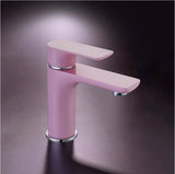 Amora Bathroom Faucet – Stylish Hot & Cold Mixer in Brass