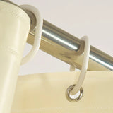 AquaPure EcoShield Waterproof PEVA Shower Curtain – Mold-Resistant, PVC-Free, Heavy-Duty Beige Bath Curtain with Hooks Included