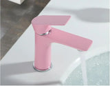 Amora Bathroom Faucet – Stylish Hot & Cold Mixer in Brass