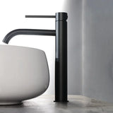 Aurora Tall Basin Faucet Brushed Rose Gold – Single Handle Mixer Tap | Deck Mounted Single Hole | Modern Bathroom Fixture