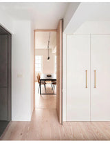 NordicLux Marble & Brass Cabinet Handles – Elegant Drawer & Cabinet Knobs in Scandinavian Design