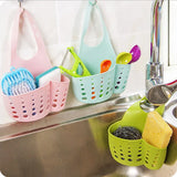 FlexiSink Adjustable Hanging Sink Organizer – Sponge & Soap Holder for Kitchen & Bathroom