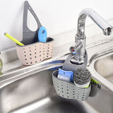 FlexiSink Adjustable Hanging Sink Organizer – Sponge & Soap Holder for Kitchen & Bathroom