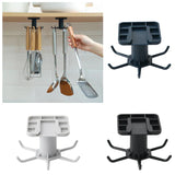 SpinHook360 – Rotating Adhesive Hook Organizer for Kitchen & Bath