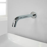 Wall-Mounted Sink Spout in Solid Brass – Modern Replacement Outlet in Multiple Length Options
