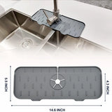 DripShield – Silicone Water-Absorbing Mat for Faucet & Sink