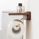 EverWood Paper Towel Holder – Solid Wood & Stainless Steel