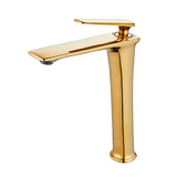 Luxury Black White Rose Gold Bathroom Faucet Premium – Single Handle Basin Mixer | Hot & Cold Water Control | Modern Brass Design
