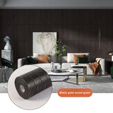 DecoWall Self-Adhesive PVC Wall Panels – Waterproof 3D Decorative Slat Stickers for Walls & Ceilings