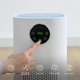 PureBreathe 2-in-1 Air Purifier & Humidifier – H13 HEPA Filter, Ultra-Quiet, Ideal for Allergies, Pets & Smoke