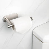 Stick & Style Self-Adhesive Stainless Steel Bathroom Accessory Set – No Drill, Modern & Durable