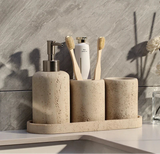 StoneAura Natural Sandstone & Stone Bathroom Accessory