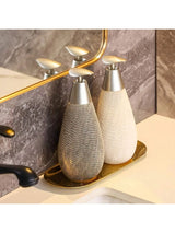 CeramicaVintage Heritage Pump Dispenser – Retro Ceramic Refillable Soap Bottle for Kitchen & Bathroom | Classic Farmhouse & Timeless Décor