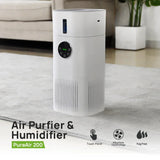 PureBreathe 2-in-1 Air Purifier & Humidifier – H13 HEPA Filter, Ultra-Quiet, Ideal for Allergies, Pets & Smoke