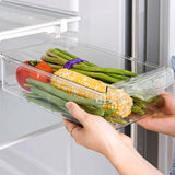 FridgeMaster – Transparent Kitchen Storage Box for Fruits, Vegetables & Eggs