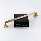 AeroSteel Brushed Stainless Steel Bathroom Hardware Set – Towel Bar, Toilet Paper Holder & Wall Hooks