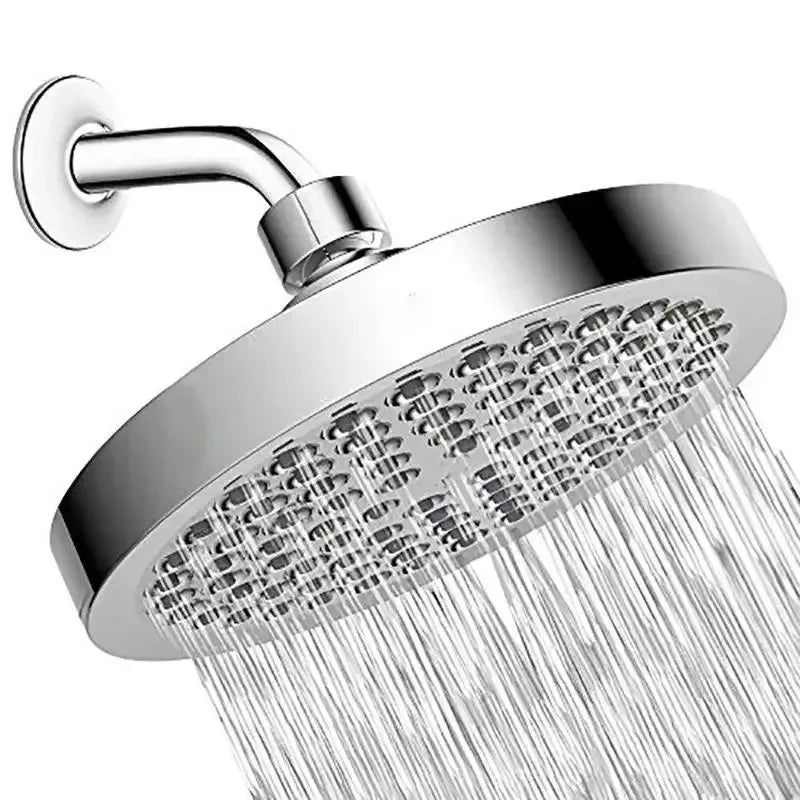 AquaRain Pro High-Pressure Rain Shower Head with Arm – Wall Mount Round Design